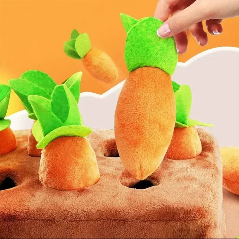 Carrot Garden Snuffle Mat
