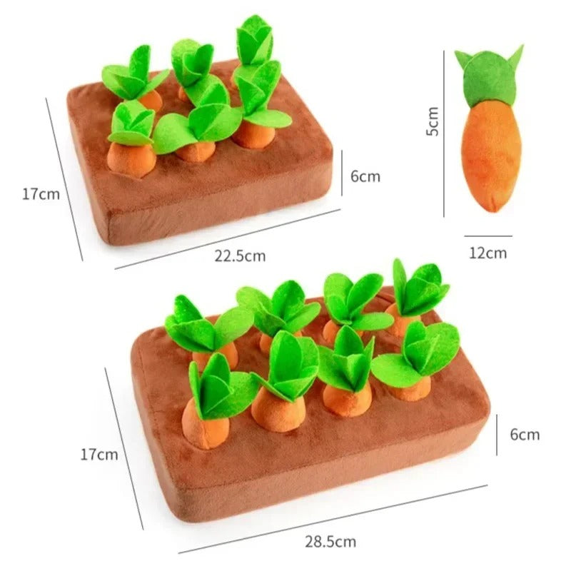 Carrot Garden Snuffle Mat