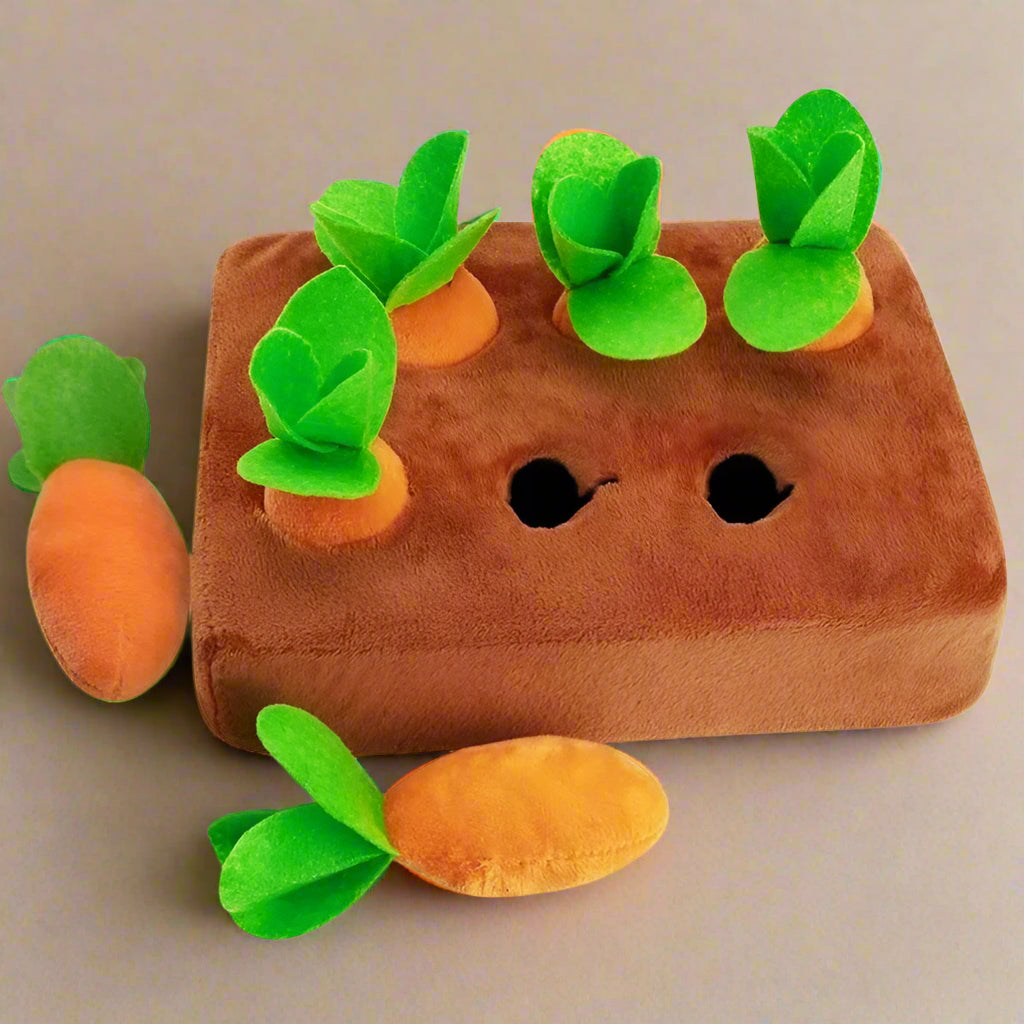 Carrot Garden Snuffle Mat