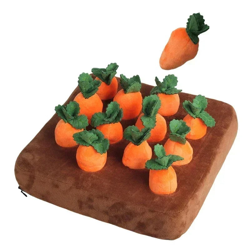 Carrot Garden Snuffle Mat